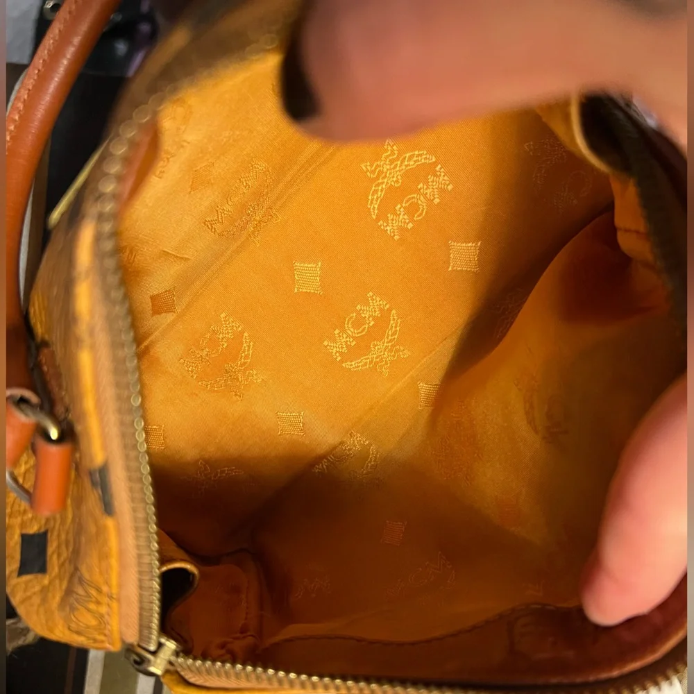MCM Brown Leather Mini / Nano Handbag